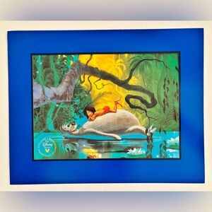 Vintage Disney The Jungle Book Master Piece Lithograph – 30th Anniversary 11x14